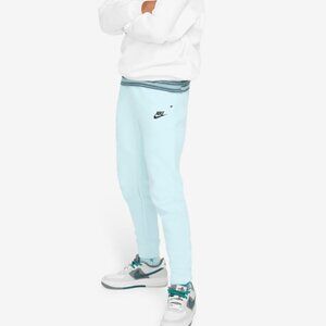 Kids Boys Nike Sportswear Tech Fleece Joggers Glacier Blue HV5869-474 NWT Medium